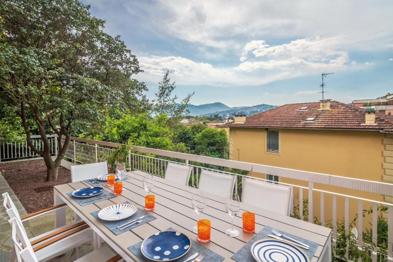 Casa Brigitte Comfort, Vista E Parcheggio Zoagli Bagian luar foto