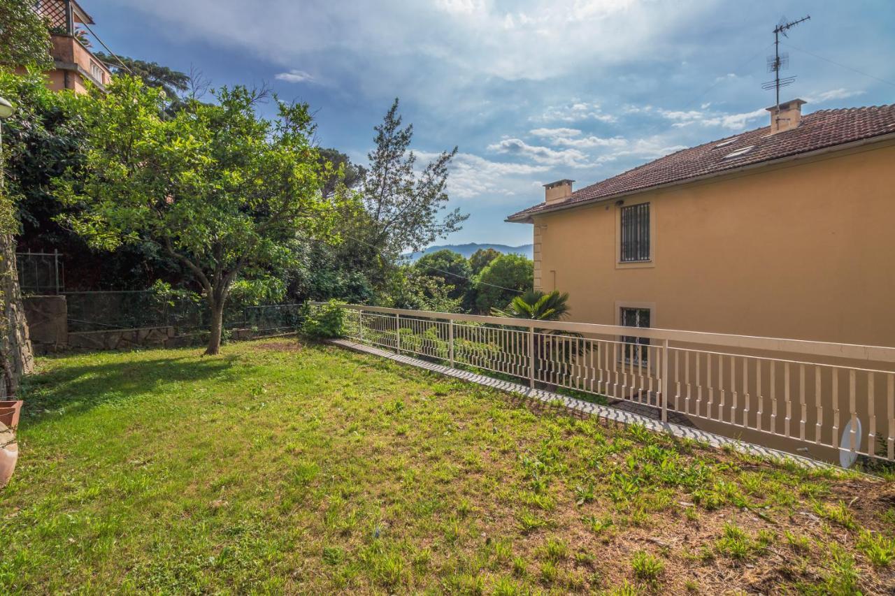 Casa Brigitte Comfort, Vista E Parcheggio Zoagli Bagian luar foto