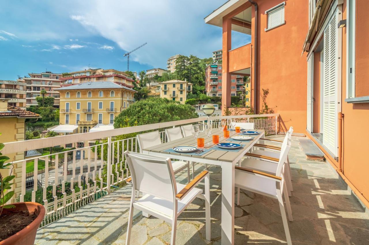 Casa Brigitte Comfort, Vista E Parcheggio Zoagli Bagian luar foto